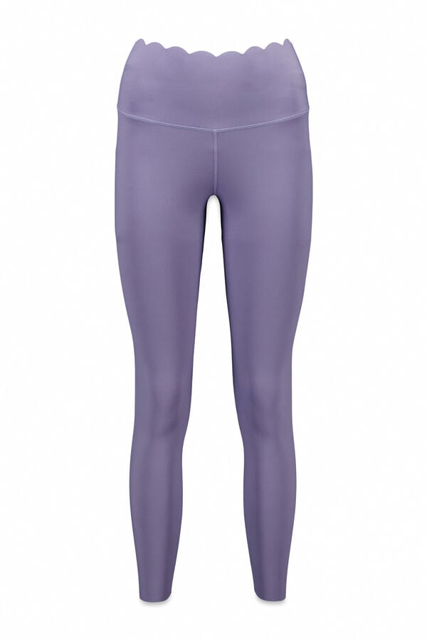 Dash and Stars Pantalón legging largos de compresión morados morado/lila