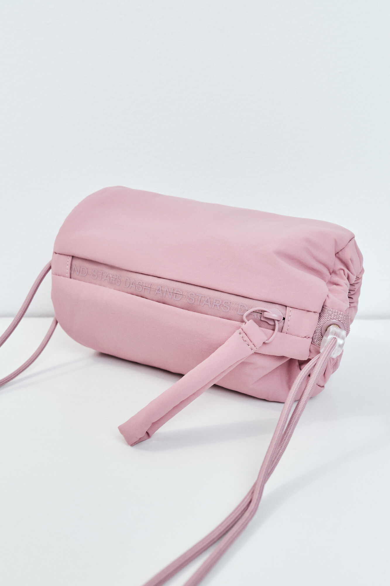 Dash and Stars Bolsa deportiva de nylon rosa