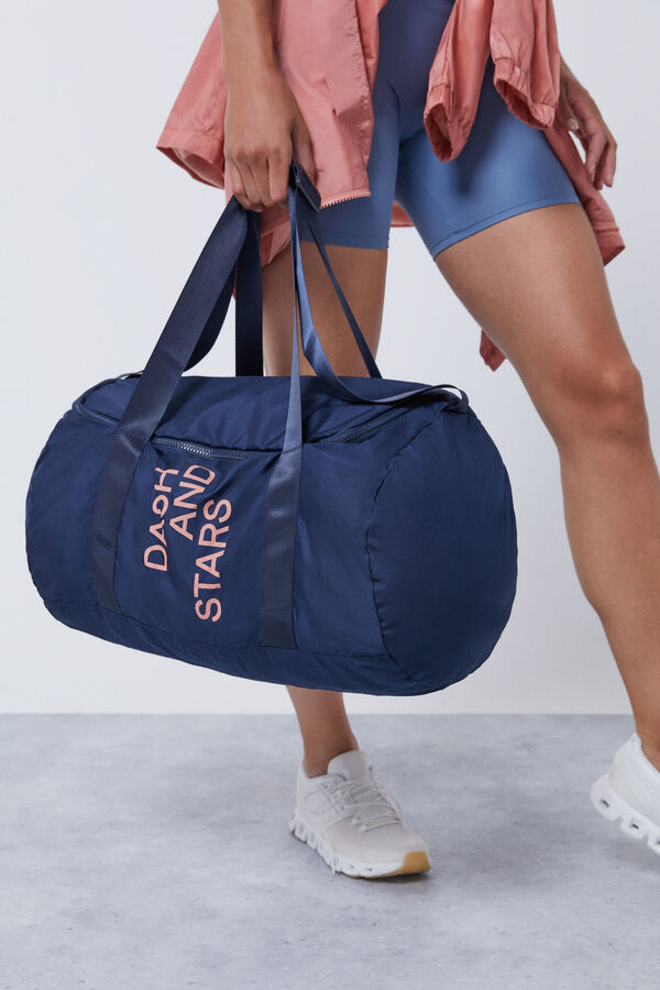 Dash and Stars Bolsa deporte / viaje packable azul