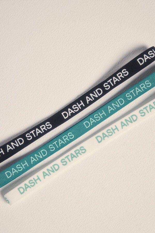 Dash and Stars Pack 3 diademas de pelo estampado
