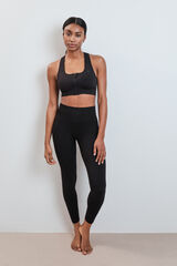 Dash and Stars Leggings SEAMLESS FIT negro negro