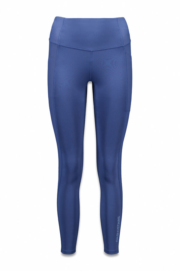 Dash and Stars Pantalón legging azules tobilleros 4D STRETCH azul