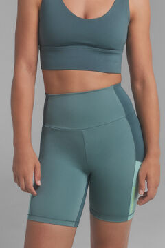 Dash and Stars Legging ciclista 4D STRETCH verde verde