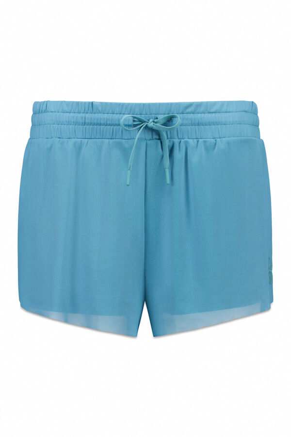 Dash and Stars Short ultra ligero de malla verde verde