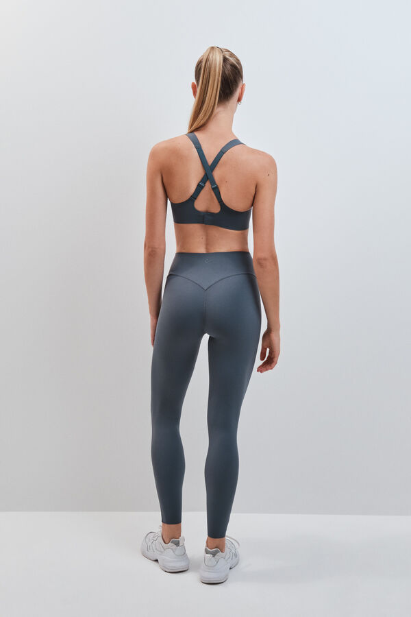 Dash and Stars Legging COMPRESSIVE largo verde verde