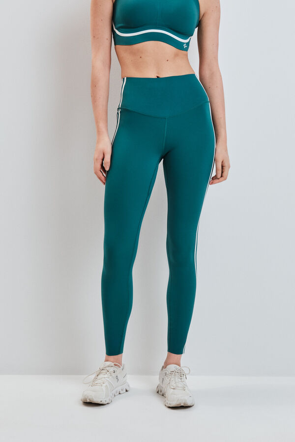 Dash and Stars Legging COMPRESSIVE largo verde verde