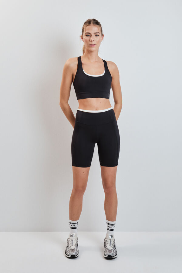 Dash and Stars Brasier deportivo 4D STRECTH negro negro