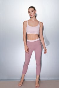 Dash and Stars Pantalón legging cortos rosas SOFT MOVE