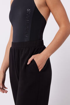 Dash and Stars Pantalón jogger tacto suave negro negro