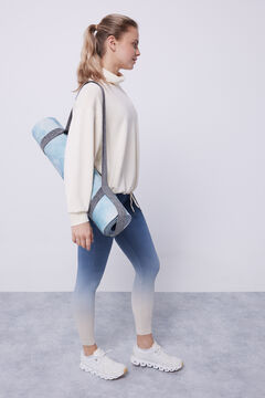 Dash and Stars Sudadera tacto suave blanca beige