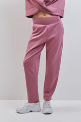 Dash and Stars Pantal&oacute;n jogger largo de tacto suave rosa rosa