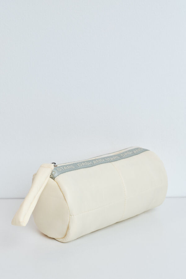 Dash and Stars Neceser tipo 'bowling' mediano amarillo amarillo