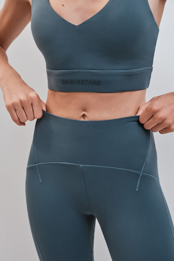 Dash and Stars Legging largo SOFT MOVE verde verde