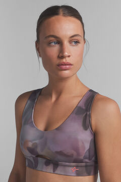 Dash and Stars Brasier deportivo 4D STRETCH multicolor estampado