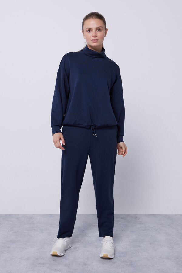 Dash and Stars Pantalón jogger tacto suave azul azul