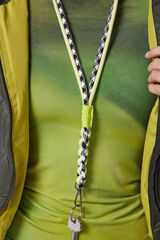 Dash and Stars Lanyard llaves cuerdas verde