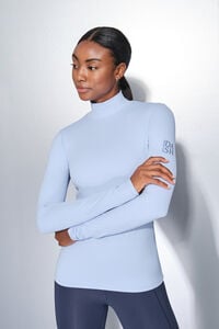 Dash and Stars Playera de manga larga azul beb&eacute;