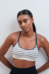 Dash and Stars Brasier deportivo SEAMLESS COMFORT azul beige