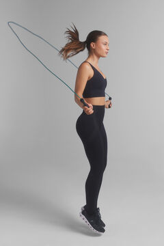 Dash and Stars Leggings negros Seamless Fit negro