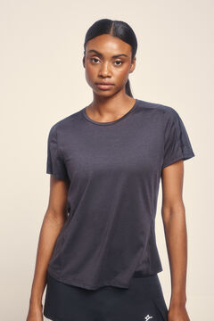 Dash and Stars Playera negra ultraligera  negro