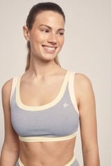 Dash and Stars Brasier deportivo con bloques de color gris