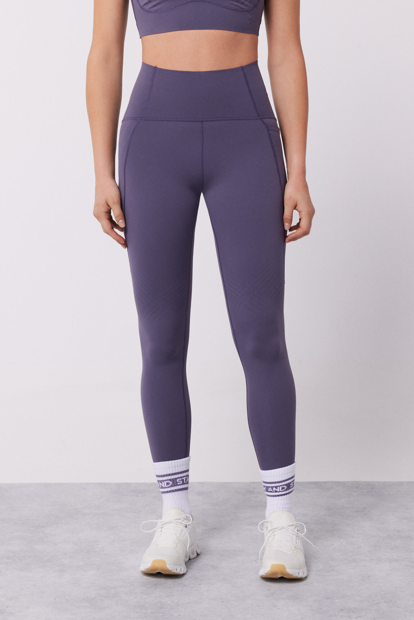 White leggings with stars on sale