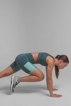 Dash and Stars Legging ciclista 4D STRETCH verde verde