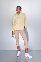 Dash and Stars Chamarra ligera reversible con capucha amarilla estampado