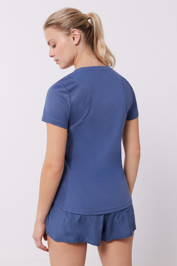 Dash and Stars Camiseta transpirable azul azul