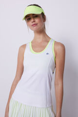 Dash and Stars Camiseta microfibra blanca beige