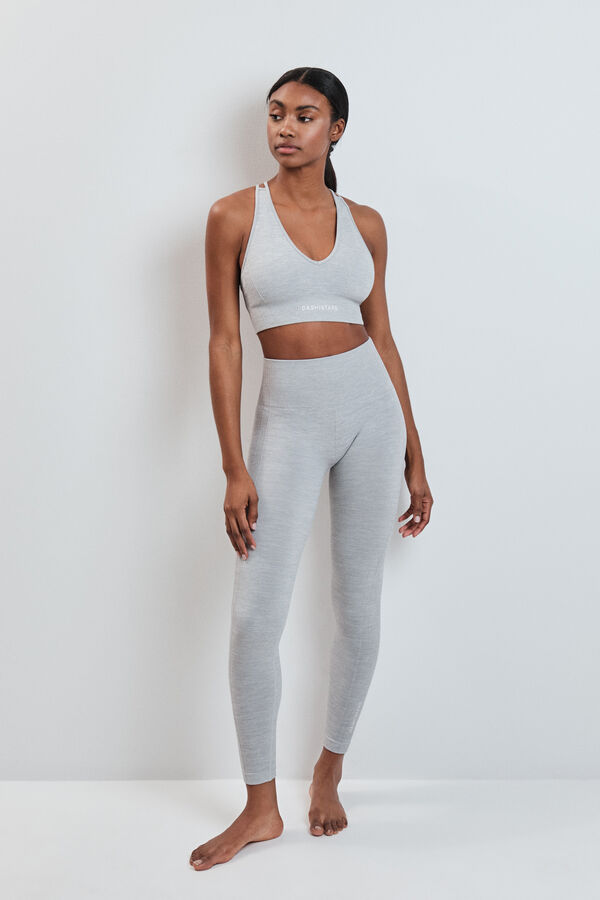 Dash and Stars Brasier deportivo SEAMLESS COMFORT gris gris