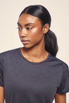 Dash and Stars Playera negra ultraligera  negro