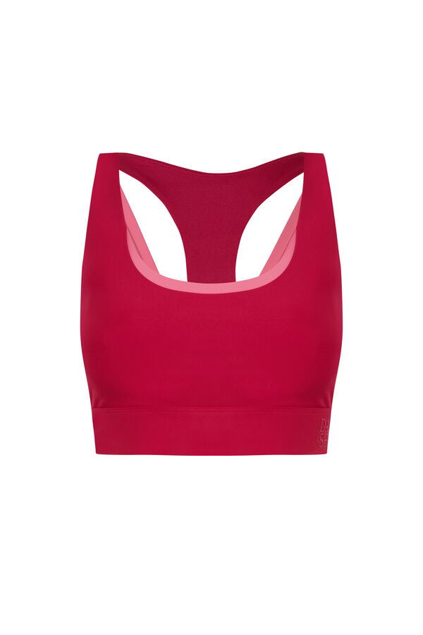 Dash and Stars Brasier deportivo 4D STRETCH rosa rosa