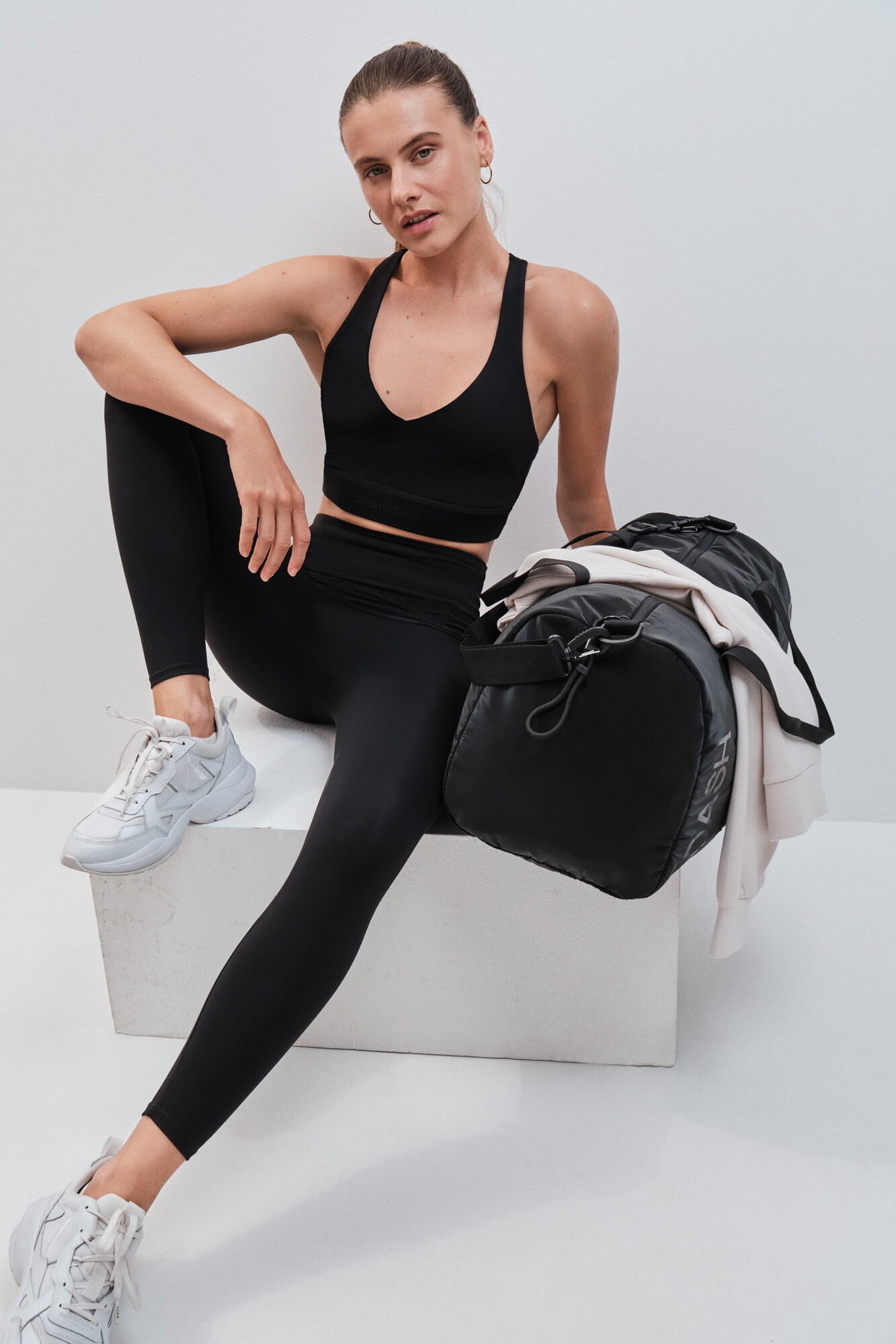 Dash and Stars Brasier deportivo SOFT MOVE negro