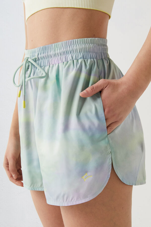 Dash and Stars Short técnico estampado estampado