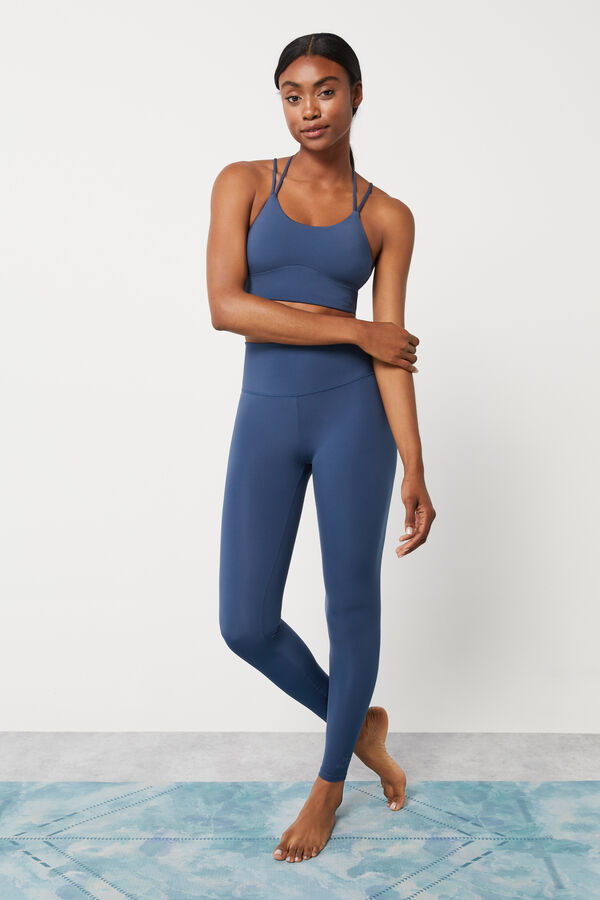 Dash and Stars Leggings azul Collagen Feel azul