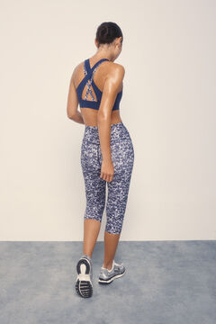 Dash and Stars Leggings COMPRESSIVE pirata estampado multicolor azul