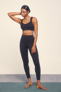 Dash and Stars Leggings SOFT MOVE crop negro negro