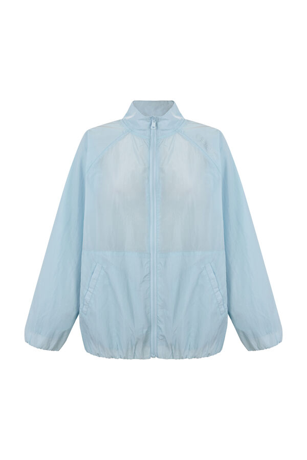 Dash and Stars Chamarra rompevientos azul azul