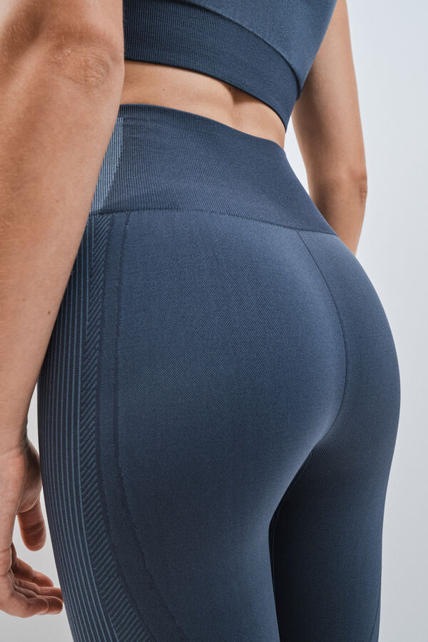 Dash and Stars Legging largo SEAMLESS COMFORT azul azul