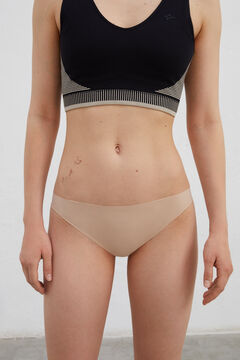 Dash and Stars Pack de 2 panties clásica color nude cortadas a láser café