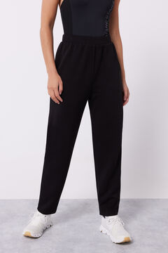 Dash and Stars Pantalón jogger tacto suave negro negro