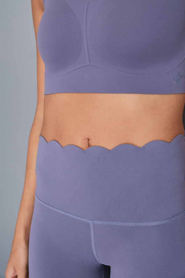 Dash and Stars Pantalón legging pirata morados COMPRESIVOS morado/lila