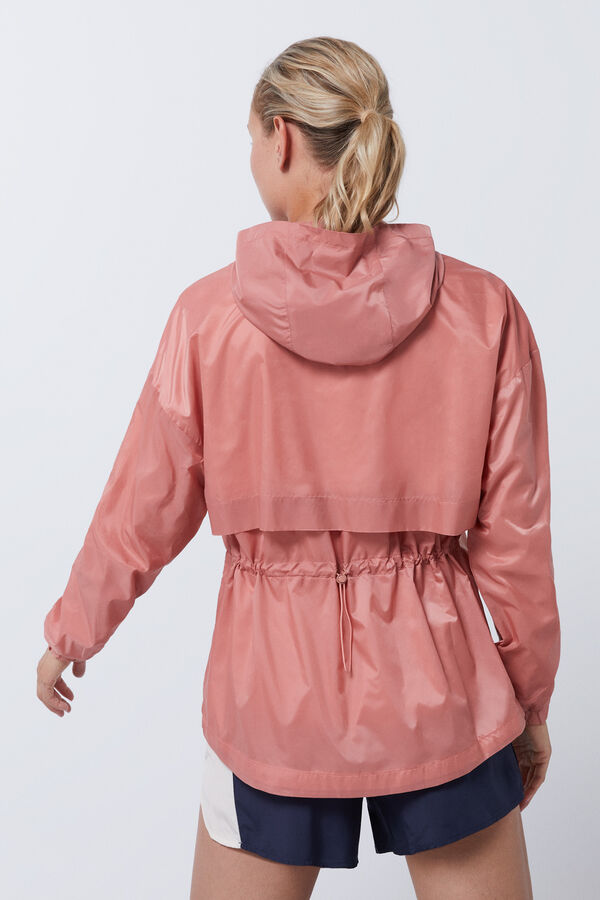 Dash and Stars Chamarra técnica water repellent rojo