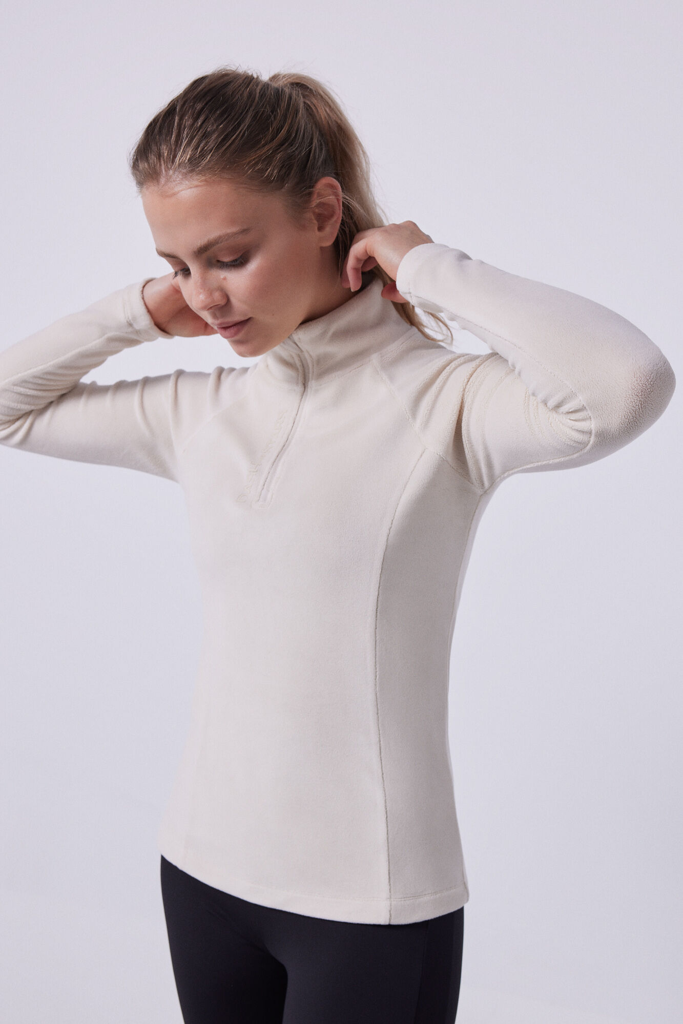 Forro polar beige clearance