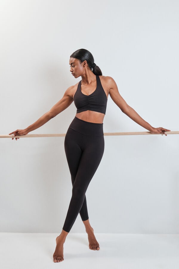 Dash and Stars Leggings SOFT MOVE largos negros negro