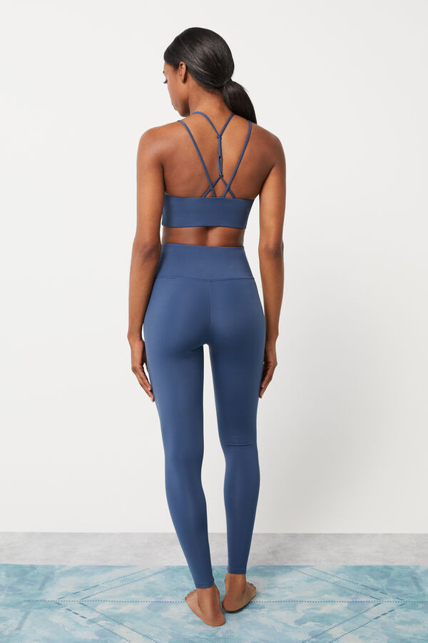 Dash and Stars Leggings azul Collagen Feel azul