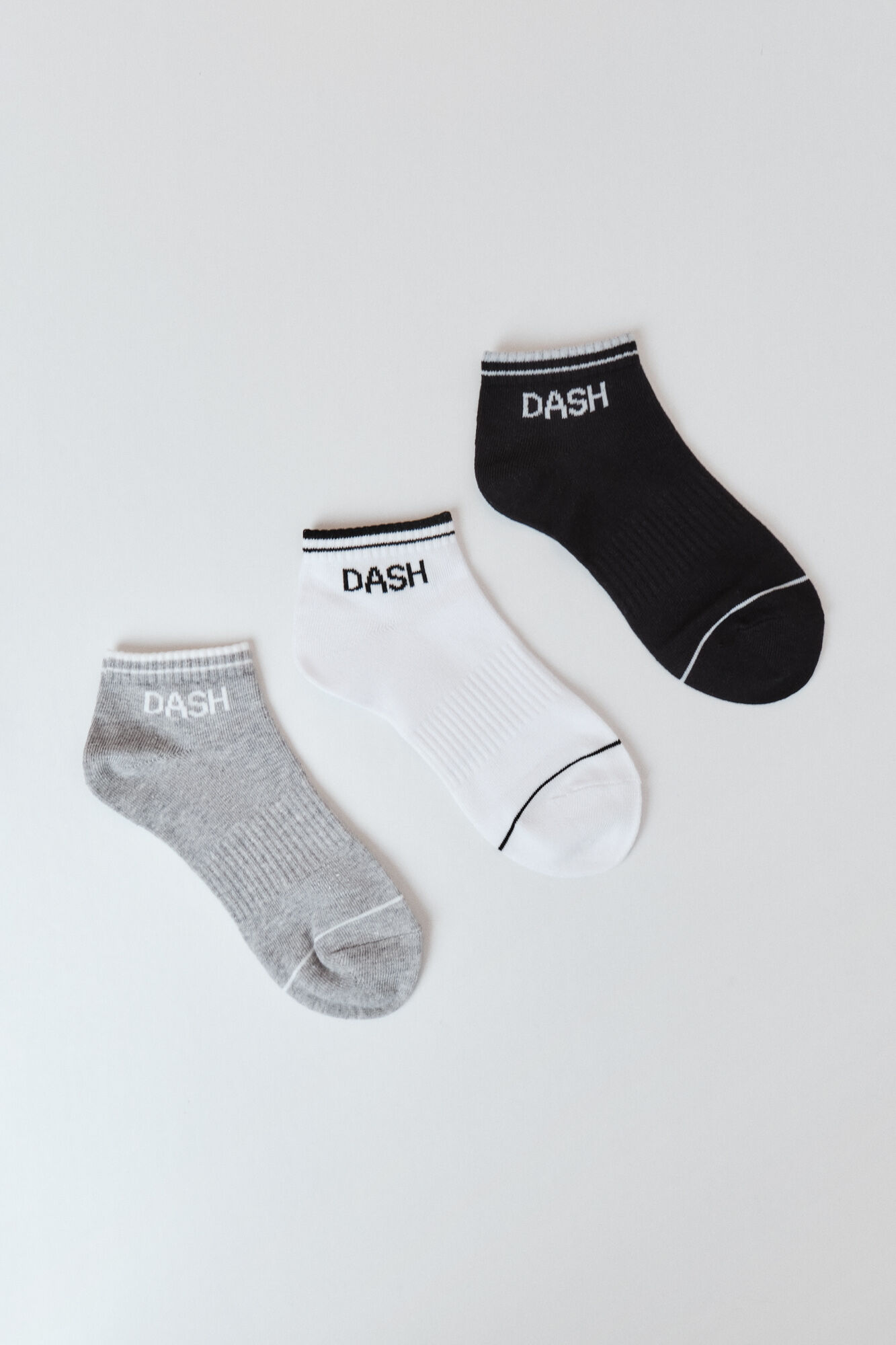Dash and Stars Pack de 3 calcetines cortos de algod&oacute;n