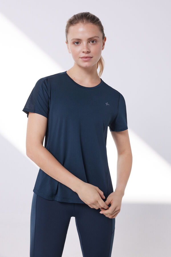 Dash and Stars Camiseta técnica transpirable azul azul