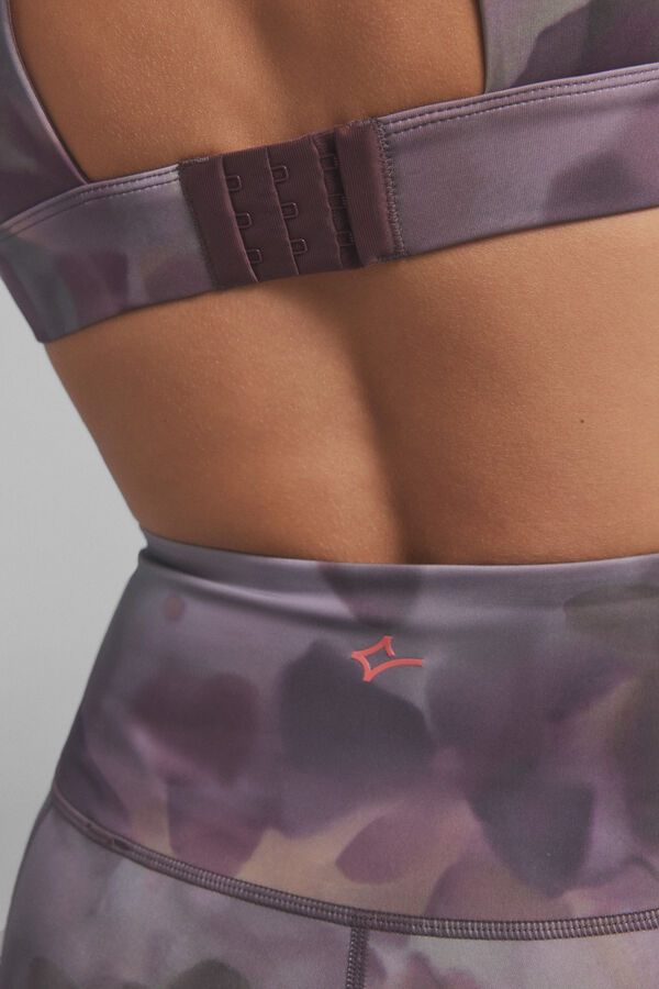 Dash and Stars Leggings 4D STRETCH kaki multicolor. estampado